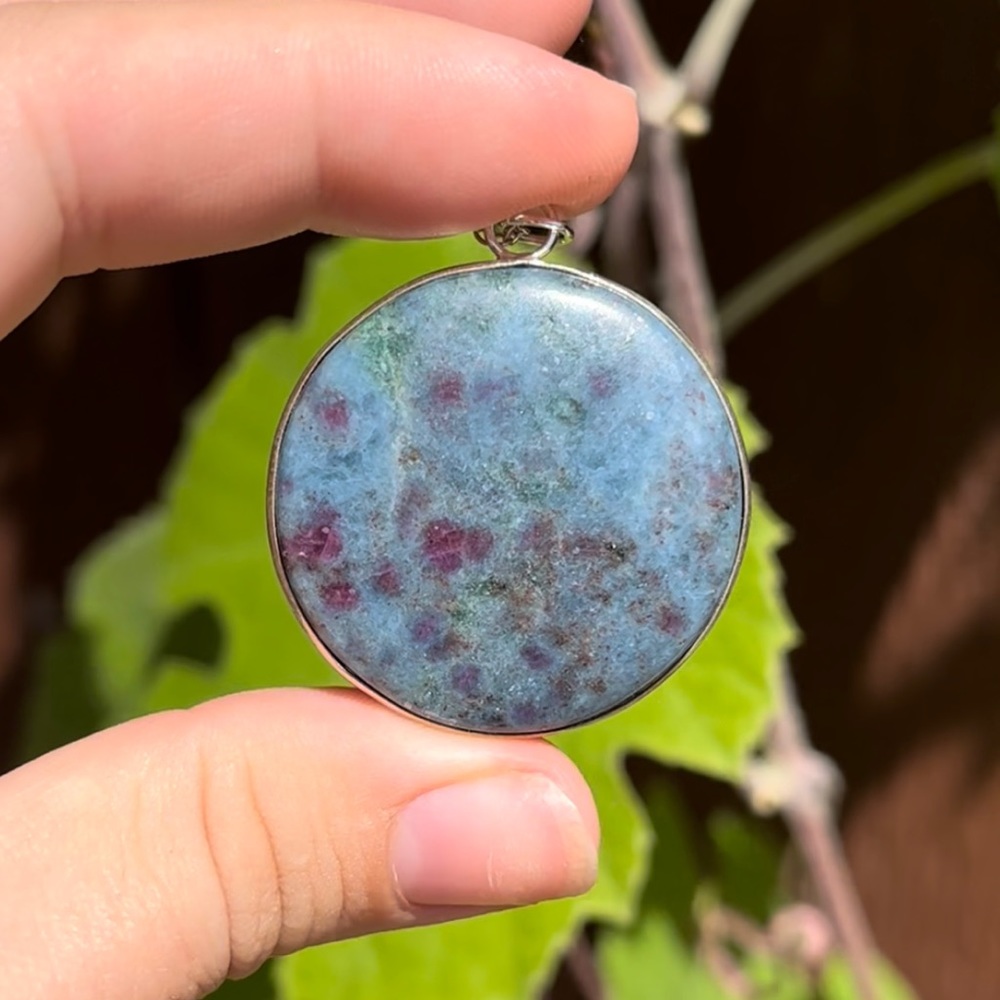 Ruby Kyanite Necklace